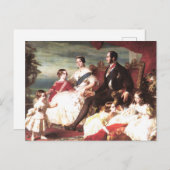 Koningin Victoria en Prins Albert Briefkaart (Voorkant / Achterkant)