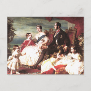 Koningin Victoria en Prins Albert Briefkaart