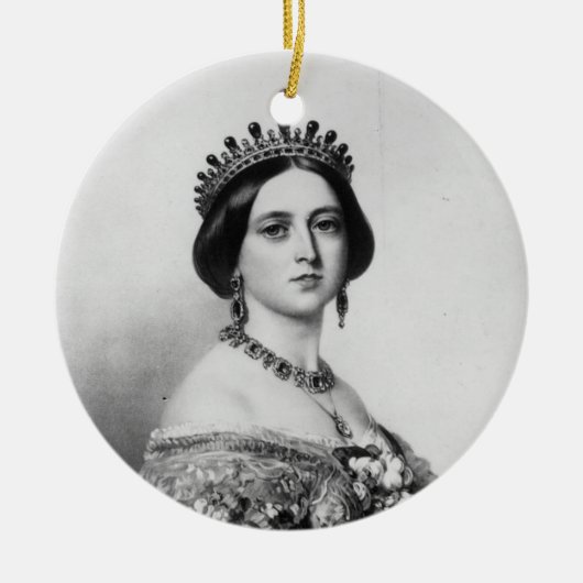 Koningin Victoria en Prins Albert Circle Ornament (Voorkant)
