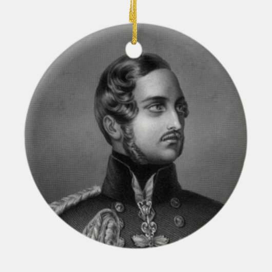 Koningin Victoria en Prins Albert Circle Ornament (Achterkant)