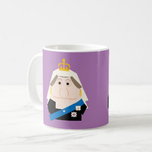 Koningin Victoria en prins Albert Koffiemok