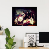 Koningin Victoria en Prins Albert - Koninklijke fa Poster (Thuiskantoor)