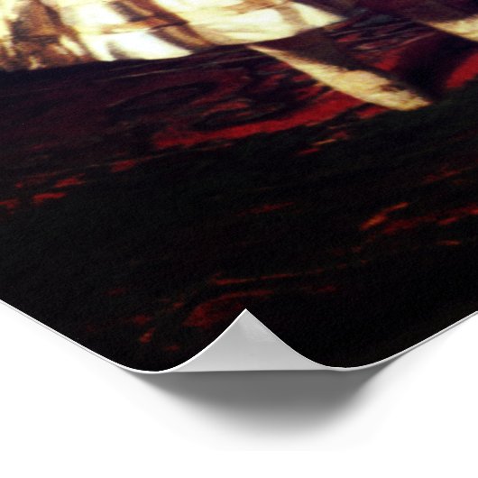 Koningin Victoria en Prins Albert - Koninklijke fa Poster (Hoek)