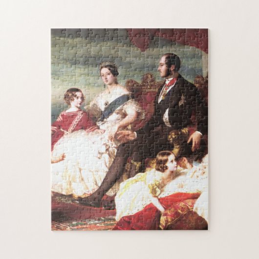 Koningin Victoria en Prins Albert Legpuzzel (Verticaal)