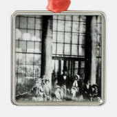 Koningin Victoria en Prins Albert met hun Metalen Ornament (Voorkant)