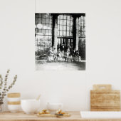 Koningin Victoria en Prins Albert met hun Poster (Keuken)