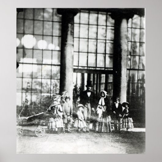 Koningin Victoria en Prins Albert met hun Poster (Voorkant)