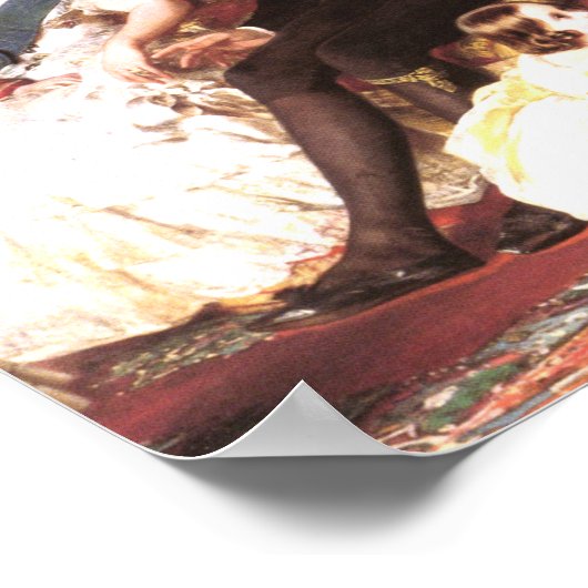 Koningin Victoria en Prins Albert Poster (Hoek)