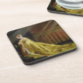 Koningin Victoria in Her Coronation Robe, 1838 (ol Bier Onderzetter (Linkerzijde)