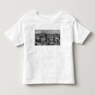 Koningin Victoria landend in Loch Muick Kinder Shirts