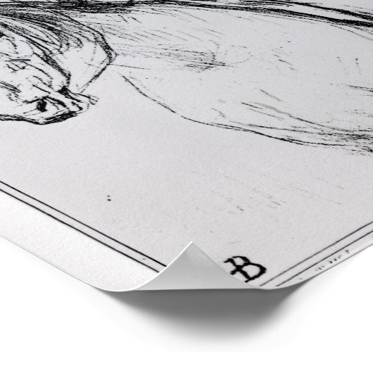 Koningin Victoria, Lord Melbourne en Lord Russell Poster (Hoek)