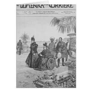Koningin Victoria op de Italiaanse Riviera