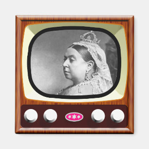 Koningin Victoria op de Retro TV Magneet