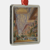 Koningin Victoria opent de tentoonstelling van 186 Metalen Ornament (Rechts)