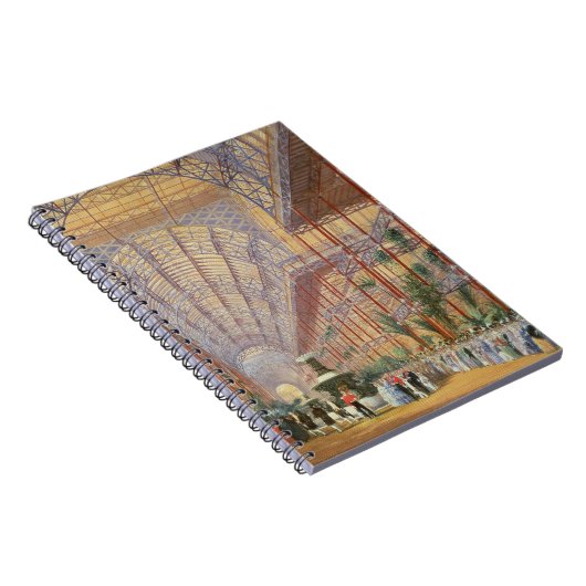 Koningin Victoria opent de tentoonstelling van 186 Notitieboek (Rechterzijde)