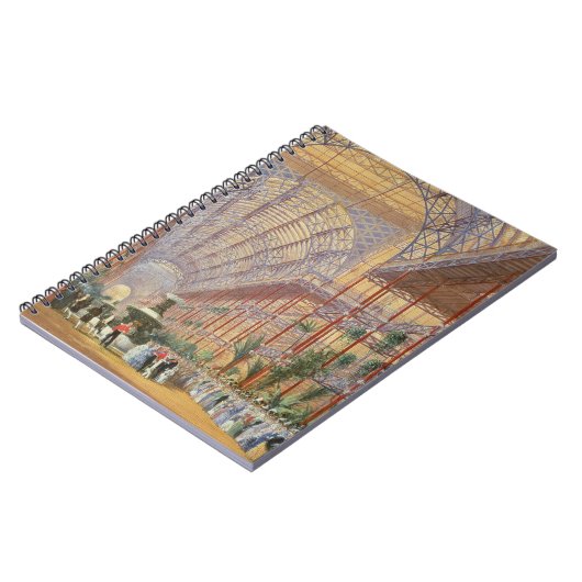 Koningin Victoria opent de tentoonstelling van 186 Notitieboek (Linkerzijde)