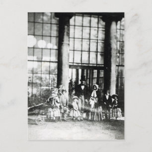 Koningin Victoria & Prins Albert met hun Briefkaart