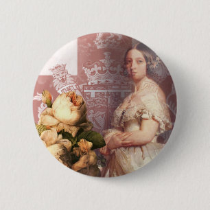  koningin Victoria Ronde Button 5,7 Cm