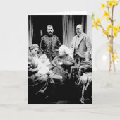 Koningin Victoria, Tsar Nicholas II Kaart (Gele Bloem)