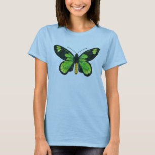 Koningin Victoria's vogelvleugelvlinder T-shirt