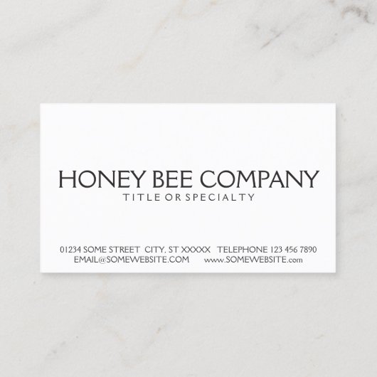 koningin visitekaartje (Achterkant)