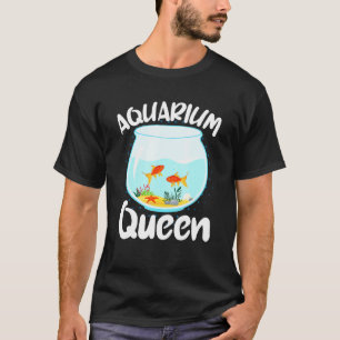 Koningin Vissen Aquarist Voor Aquarium Visverzamel T-shirt