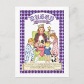 Koningin voor de Dag Inspirerend Briefkaart (Voorkant)