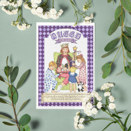 Koningin voor de Dag Inspirerend Briefkaart