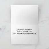 ***KONINGIN*** VOOR DE DAG (OP JE VERJAARDAG) KAART (Binnen)