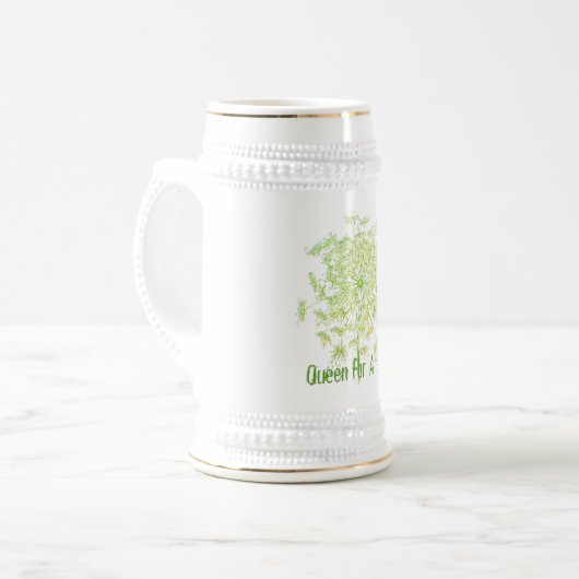 Koningin voor een Dag Bierpul (Voorkant links)