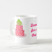 Koningin voor een dag koffiemok (Voorkant links)