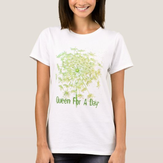 Koningin voor een dag t-shirt (Voorkant)
