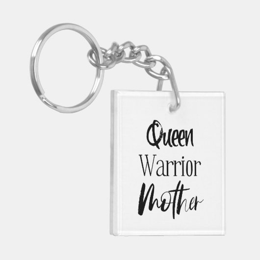 Koningin, Warrior, moeder Sleutelhanger (Voorkant Links)