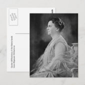 Koningin Wilhelmina van Nederland Briefkaart (Voorkant / Achterkant)