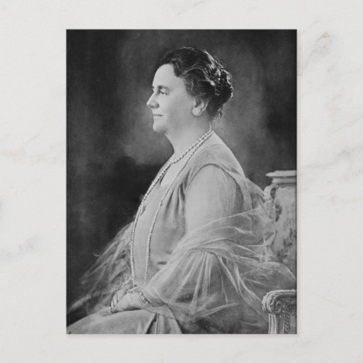 Koningin Wilhelmina van Nederland Briefkaart (Voorkant)