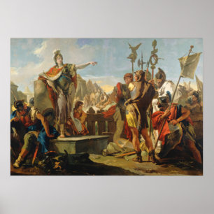 Koningin Zenobia - Giovanni Tiepolo Fijne Kunst Po Poster