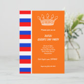 Koninginnedag Kaart (Staand voorkant)