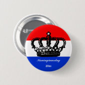 Koninginnedag Ronde Button 5,7 Cm (Voorkant /achterkant)