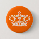 Koninginnedag Ronde Button 5,7 Cm (Voorkant)