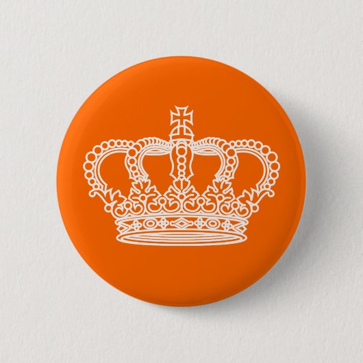 Koninginnedag Ronde Button 5,7 Cm (Voorkant)