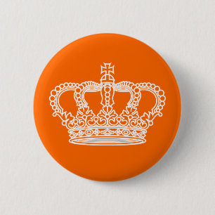 Koninginnedag Ronde Button 5,7 Cm