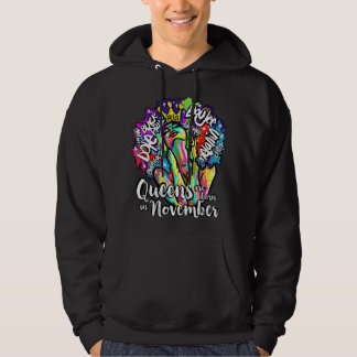 Koninginnen Geboren November Schorpioen Boogschutt Hoodie