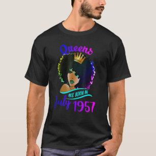 koninginnen worden geboren in juli 1957 65e verjaa t-shirt