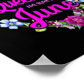 koninginnen worden geboren in juni 2009 poster (Hoek)