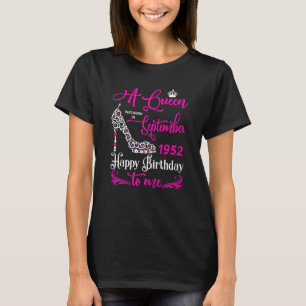 koninginnen worden geboren in september 1952 70e v t-shirt