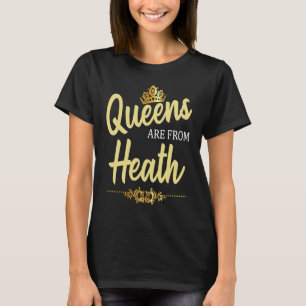 Koninginnen zijn uit HEATH OH OHIO Thuis Roots US T-shirt