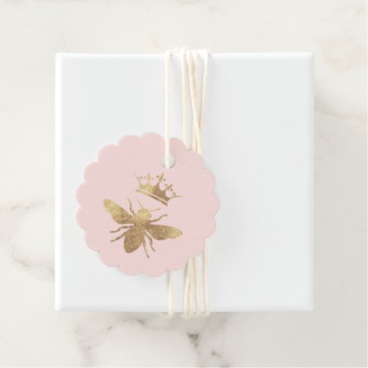 koninginnenbijenkasten bedankjes labels (In situ)