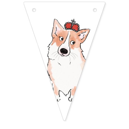 Koninginnenbloem Vlaggetjes (Tweede vlag)