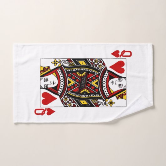 Koninginnenhart Bad Handdoek (Handdoek)