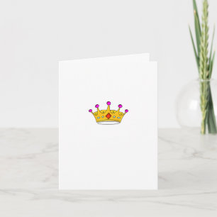 Koninginnenkaart, prins of prinses, leuke kaart